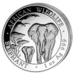 1 Unze Silber Somalia Elefant 2015 BU