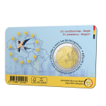 Belgien 2 Euro 2024 BU Coin Card -...