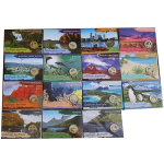 Australien 1$ Celebrate Australia 2010 - BAUMFROSCH - GREATER BLUE MOUNTAINS - Unesco Weltkulturerbe - Coin Card - Deutsche Infokarte