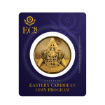1 oz Gold St. Lucia 2023 Proof - EC8 Serie - STAATSWAPPEN...