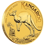 1/4 Unze Gold Australien Känguru 2024 BU Kangaroo