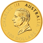 1 Unze Gold Australien Känguru 2024 BU Kangaroo