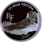 20 g Silber Frankreich 1,5 Euro 1996 Proof - 10 Francs -...