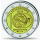 2 Euro Luxemburg 2024 bfr 100. Jahrestag der Einführung der Franc-Münzen mit dem Feierstëppler Mzz Quadrat