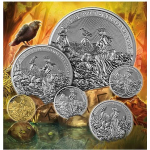 wieder bestellbar* 1 oz Germania Mint 2024 BU - LADY GERMANIA - Die Heldin Germaniens - Silber-Serie Ausgabe 5