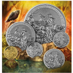 1 unze silber Germania Mint 2024 PROOF - LADY GERMANIA - Die Heldin Germaniens - Exclusive Coin Card - Serie Ausgabe 5