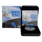 1 oz Tuvalu 2009 Proof - FALL der BERLINER MAUER - 20 Jahre Edition - Fall of Berlin Wall - 1 $