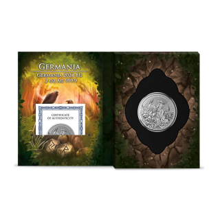 NEU* 2 oz silber Germania Mint 2024 BU - LADY GERMANIA Coin Card - Die Heldin Germaniens - Serie Ausgabe 5 - VORVERKAUF !