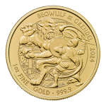 1 Unze Gold  UK 2024 BU - BEOWULF & GRENDEL - Mythen...