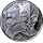 1 oz Ghana 2023 Prooflike - ALIEN STARGATE - 2 ALIENS - ALPHASTRIKE - 5 Cedis - Serie Alien Ausgabe 3