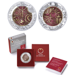 25 Euro Österreich Niob 2024 - Edaphon – Lebendiger Boden - Handgehoben HGH - 20 Jahre Niobmünzen