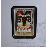 LETZTE* 1 oz Niue Tarotkarten 2024 Proof - DER TEUFEL /...