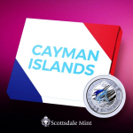 1 oz silber Cayman Island 2023 PROOF - MARLIN SPEERFISCH - 1$