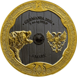 ab Lager* AURINUM*TOP*ANGEBOT** 1 oz Germania 2024 - SOLVEIG WALKÜRE - Ruthenium Multimetall-Edition - Germanische Sonnengöttin - Odins Töchter -  Serie Valkyries Ausgabe 3