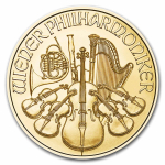 1/4 Unze Gold Wiener Philharmoniker Österreich 2024 BU