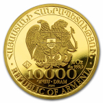 1/4 Unze Gold Arche Noah 2024 Armenien BU