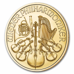 1/2 Unze Gold Wiener Philharmoniker Österreich 2024 BU