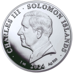 ab Lager* 1 oz Solomon Islands 2024 BU - PI - Kreiszahl...