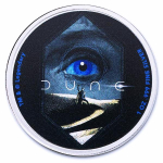 NEU* 1 oz Silber Round 2024 - DUNE Blue Eyes Paul - Duke of House Atreides - Coin Card