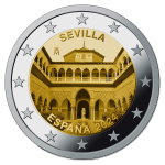 Spanien 2 Euro 2024 bfr - Altstadt von Sevilla - bankfrisch