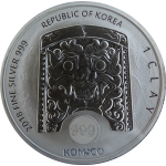 1 oz Silber Südkorea 2024 BU - ZI:SIN DRACO - JAHR...