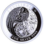 NEU* 1 Unze Silber Tokelau 2024 PROOF - EQUILIBRIUM -...