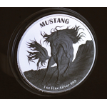 Einzelstück** 1 oz Tokelau 2024 PROOFLIKE - MUSTANG...