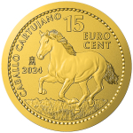 1/10 Unze Gold Spanien 2024 Prooflike - Carthusian Horse - Karthäuserpferd