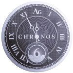 NEU * 1 Unze Silber Tokelau 2024 BU - CHRONOS - Serie Chronos - 5 NZD