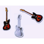AURINUM*SUMMER*SALE** 1 oz Solomon Islands 2024 Proof - JAGUAR GITARRE - Serie Guitar Shaped Coins 2 $ - 5. Ausgabe