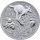 1 oz Australien 2024 - KOALA KÄNGURU KOOKABURRA  - 125 Jahre Perth Mint - silber BU 1 AU$ - differenzbesteuert / SpotPreisAbhängig