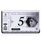 NEU* 100 g Silber Niue 2024 - SILBERNOTE - 5 NZ$
