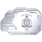 1 oz Silver Niue 2024 Proof Star Trek - DEEP SPACE NINE - Vehicles - 2 NZ$
