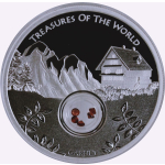 1 oz Australien 2013 Proof - EUROPA GRANAT Edelstein - Schätze der Welt - Treasures of the World - 1 AU$