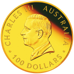 1 Unze Gold Australien 2024 Proof - 125 Jahre PERTH MINT - Koala Känguru Kookaburra - 100 AU$