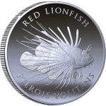 NEU* 1 oz Pitcairn 2023 BU - LIONFISH - Marine Life...