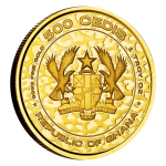 1 Unze Gold Ghana 2023 Proof - LEOPARD - African Leopard - 20 cedis - Auflage 100