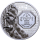 1 oz Mongolei 2024 Proof - SCHNEE-LEOPARD - Snow Leopard - Serie Wilde Mongolei - Coin Invest Liechtenstein Edition