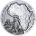 NEU* 2 oz Ruanda 2024 DOUBLE OUNCE - LEOPARD - PIEDFORT Prägung - African Ounce - 50 RWF - Afrikanische Wildtiere