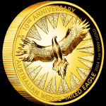 1 Unze Gold Australien 2024 Proof - WEDGE TAILED EAGLE Keilschwanzadler - 100 AU$