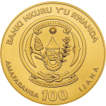 1 Unze Gold Ruanda 2024 BU - LEOPARD - African Ounce...