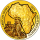 1 Unze Gold Ruanda 2024 BU - LEOPARD - African Ounce Ounce - 100 RWF