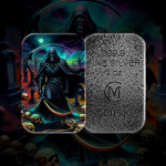 2 oz Silber Gussbarren 2024 - GRIM REAPER SENSENMANN -...