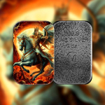 AURINUM*SUMMER*SALE**  2 oz Motivbarren - VIER REITER der...