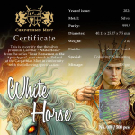 AURINUM*SUMMER*SALE**  2 oz Motivbarren - VIER REITER der APOKALYPSE  - DER REITER auf dem WEISSEN PFERD - Antichrist - Das JÜNGSTE GERICHT - Apokalypse