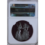 GERMANIA-MINT-RESTPOSTEN** 1 oz Allegories 2019 BU - GERMANIA & BRITANNIA - Ruthenium Space Edition - PCCB-Coin-Card- Germania Mint - Serie Die Allegories