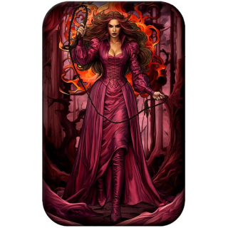 ab Lager Top Angebot** 2 oz Silber Gussbarren 2024 - ANGER - DER ZORN ( WUT ) - Die Sieben TODSÜNDEN - Antique Finish Color - 3. Ausgabe