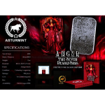 2 oz Silber Gussbarren 2024 - ANGER - DER ZORN ( WUT ) -...