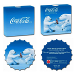 LETZMALIG* 6 g Silber Niue 2023 Proof - Der COCA COLA EISBÄR - 1 NZ$