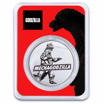 NEU* 1 oz Niue 2024 BU Color - MECHAGODZILLA - Godzillaserie - 2 NZ$ - Auflage 500 !